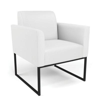Poltrona Base Industrial Preto Marisa Corino D03 - D\'rossi Cor Branco
