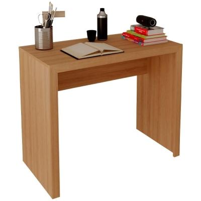 Escrivaninha Mesa Escritorio Me4139 Amendoa Tecno Mobili Amendoa