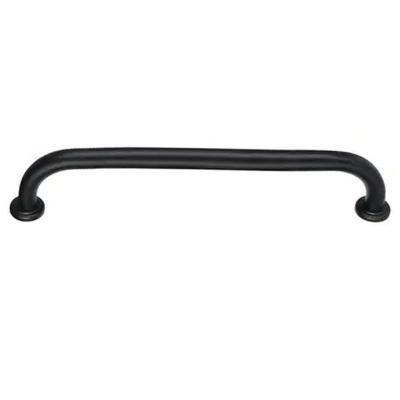 Alça De Apoio Barra 70cm Inox Preto Acessibilidade Idoso Cadeirante Gestante Banheiro Box Segurança
