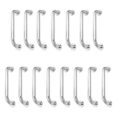 Alça De Apoio Inox Kit 15 Unidades Barra 30cm Segurança Suporte Idoso Gestante Criança Box Banheiro