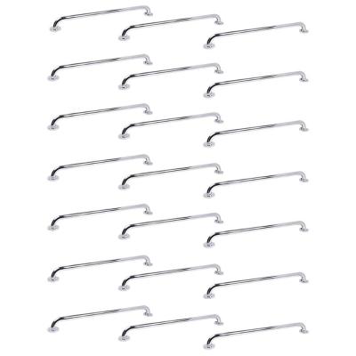 Alça De Apoio Barra 70cm Inox Kit 20 Unidades Idoso Cadeirante Deficiente Banheiro Box