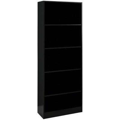 Armario Estante Multiuso 5 Prateleira Me4141 Preto Tecno Mobili Preto