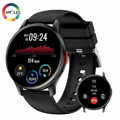 Relógio Inteligente 1.43 Polegadas Amoled Senbono Max 11 Preto