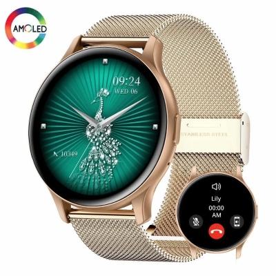 Relógio Inteligente 1.43 Polegadas Amoled Senbono Max 11 Rosa Escuro