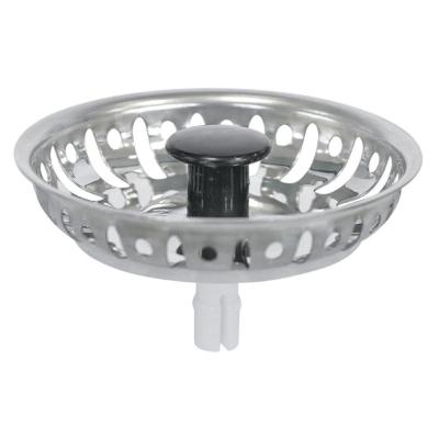 Tampa De Ralo De Pia Para Válvula Tramontina New 3 1-2 Inox