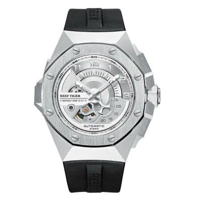 Relógio Masculino Reef Tiger Rga95s7-bbb à Prova D'água Prata