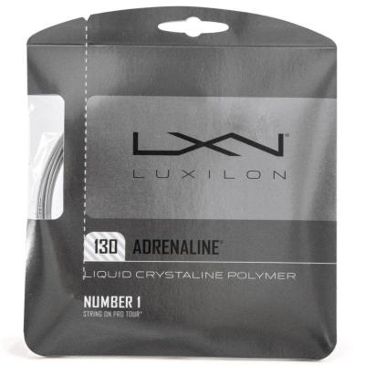 Corda Luxilon Adrenaline Set Individual Cor Cinza Espessura 1.30mm