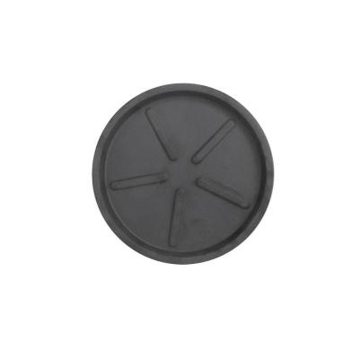 Base Redonda 20 X 3 Cm Cor 18 - Antique Preto