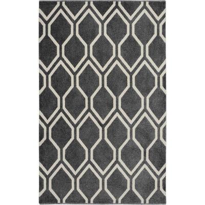 Tapete Para Sala Classe A Gris 1,00x1,60 São Carlos