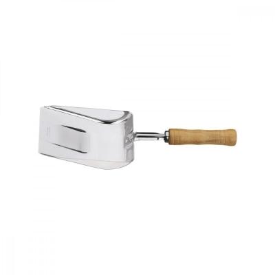 Pa Para Cinzas Tramontina Churrasco Com Lamina Em Aço Inox E Cabo De Madeira 37cm