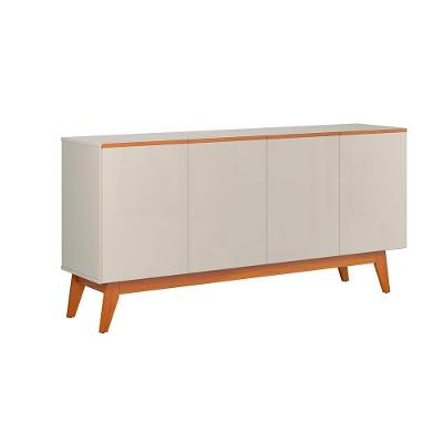 Buffet 4 Portas Para Sala De Jantar Porto Off White Nature