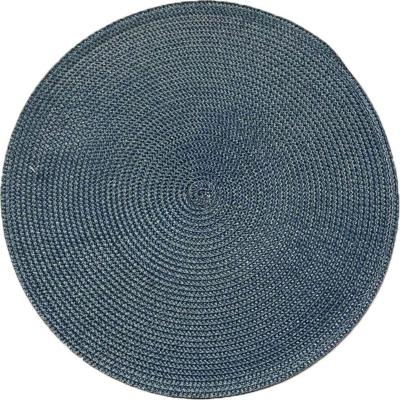 Kit 2 Americano Requinte Liso Para Mesa Redondo 38cm Navy
