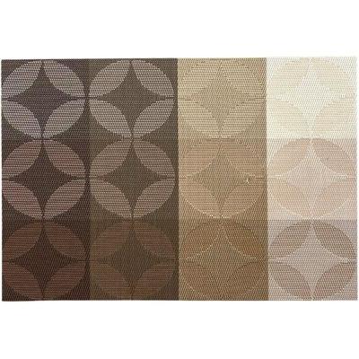 Jogo 2 Americano Tramex De Mesa 45x30cm Bege