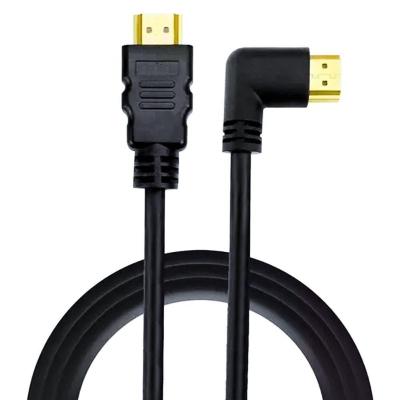 Cabo Hdmi Gold 90 Graus - 2.0 4k Hdr 19p 2m