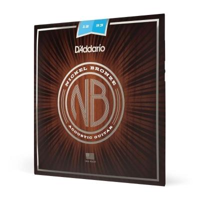 Encordoamento Violão Aço 12-53 D Addario Nickel Bronz Nb1253 [f035]