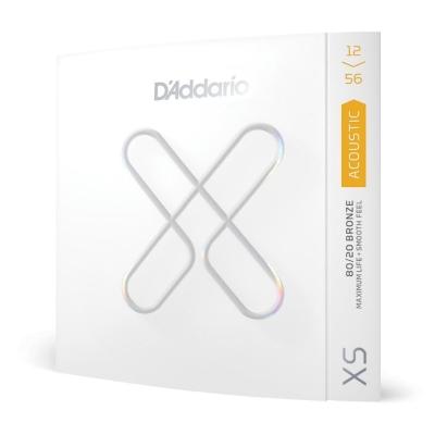 Encordoamento Violão Aço Revestido 12-56 D Addario Xs 80-20 [f035]