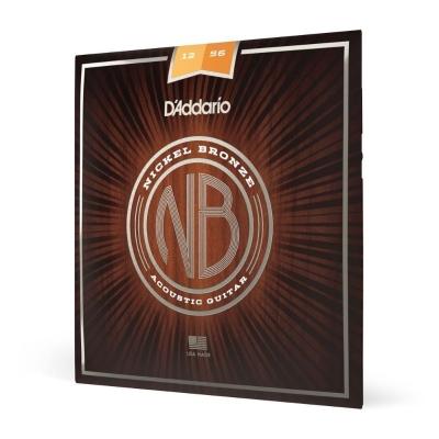 Encordoamento Violão Aço 12-56 D Addario Nickel Bronz Nb1256 [f035]