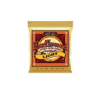 Encordoamento P-violão Aço Earthwood Leve 80-20 Bronze Ernie Ball 011"-052" P02004 [f108]