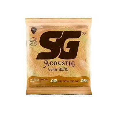 Encordoamento P-violão Aço Bronze 85-15 Sg 0.012 - 0.054 [f108]