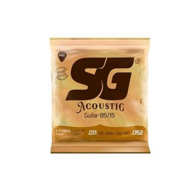 Encordoamento P-violão Aço Bronze 85-15 Sg 0.011 - 0.052 [f108]