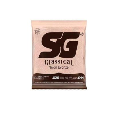 Encordoamento P-violão Nylon Bronze 65-35 Prata Tensão Alta Sg 0.029 [f108]