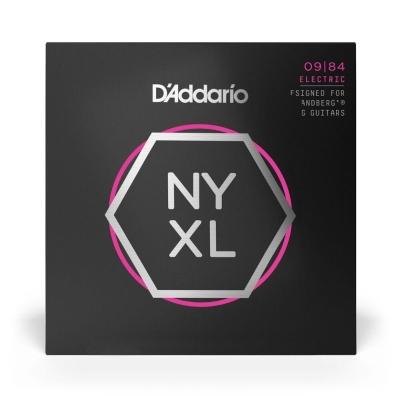 Encordoamento Para Guitarra 8c 09-84 D Addario Nyxl0984sb [f035]