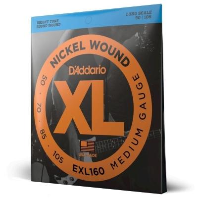 Encordoamento Baixo 4c 50-105 D Addario Xl Nickel Exl160 [f035]