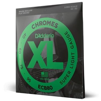 Encordoamento Baixo 4c 40-95 D Addario Xl Chromes Ecb80 [f035]