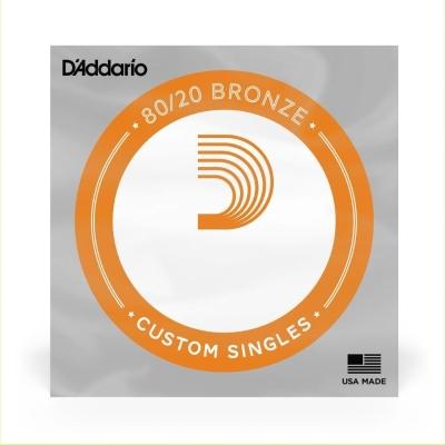 Corda Avulsa Violão Aço .024 D Addario 80-20 Bronze Bw024 [f035]