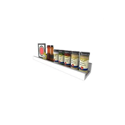 Prateleira Tempero Simples 25cm Em Mdf Branco [f031]