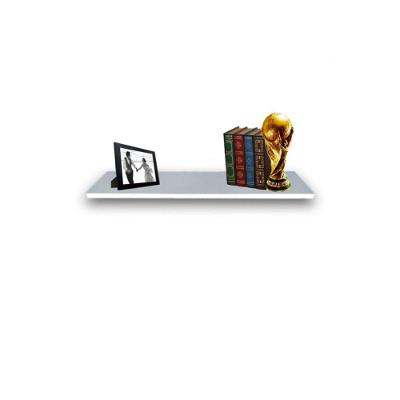Prateleira Simples 20x15 Cm Com Suporte Em Mdf Branco [f031]
