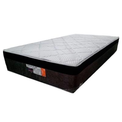 Colchão Glamour Solteiro Eps Molas Ensacadas Eurotop Ortolar Branco