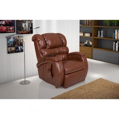 Poltrona Reclinável Imperial Zero Wall Motorizada Corissimo pinhão 849