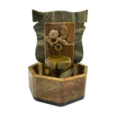 Fonte De água Cascata Pedra Sabão Anjo Chafariz Decoração