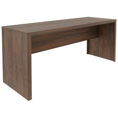 Escrivaninha Mesa Escritorio 180 Cm Me4185 Rustico Tecno Mobili Rustico