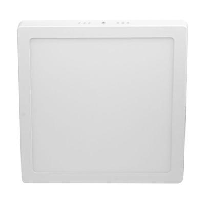 Painel De Led Quadrado Sobrepor 18w Bivolt Blumenau 3000k Luz Quente