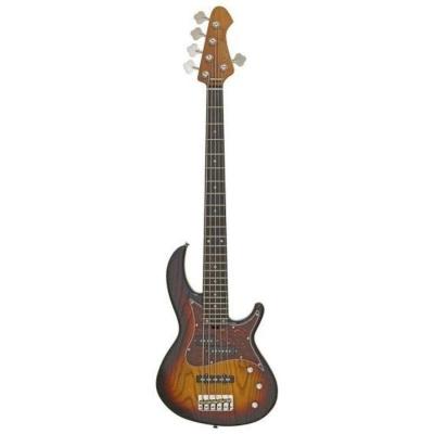 Contrabaixo Aria 313-mk2-5 Detroit 5 Cordas Open-pore Sunburst [f002]