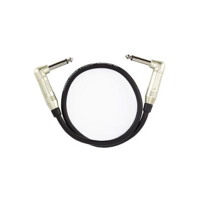 Cabo P10 X P10, L, 90º Graus, Mono Amphenol - 50 Cm