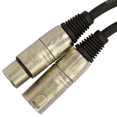 Cabo De Microfone Balanceado Xlr Macho Para Xlr Femea Santo Angelo - 1 Metro