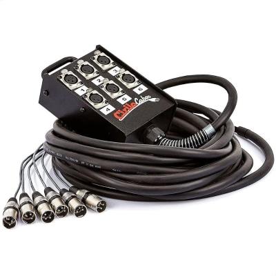 Medusa 6 Vias Montada Com Conectores Cirilo Cabos 50m