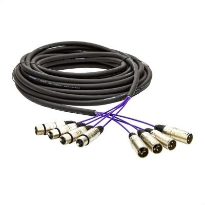 Multicabos Com Conectores Xlr 4 Vias Santo ângelo 60 Metros