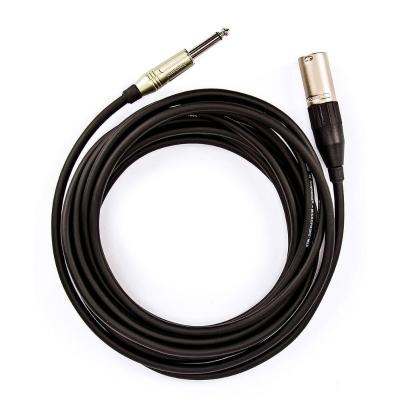 Cabo De Microfone P10 Mono Para Xlr Macho Amphenol - 2 Metros