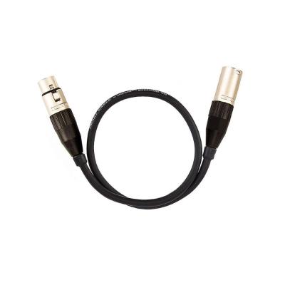 Cabo De Microfone Cannon Macho X Femea Balanceado Amphenol - 50 Cm