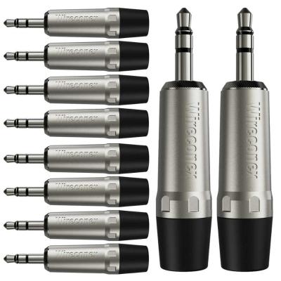 Conector P2 Stereo 3,5mm Plt Wc 1323 Trs Wireconex 10 Unidades [f108]