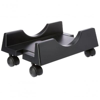 Suporte Para Cpu Ajustável Com Rodizios - Preto