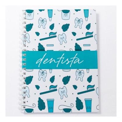 Caderno Universitário 100fls Odontologia Profissões