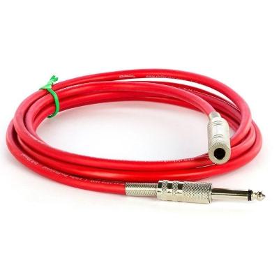 Extensão P10 Mono Vermelho - 2 Metros