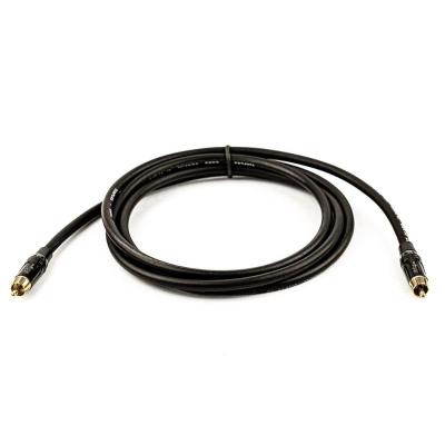 Cabo Coaxial Digital (spdif) Preto - 15 Metros