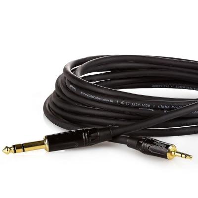 Cabo P2 Estereo Para P10 Estereo  - 15 Metros
