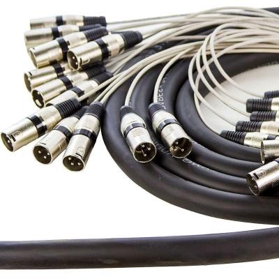 Multicabos Conectores Xlr 24 Vias Cirilo Cabos - 3 Metros